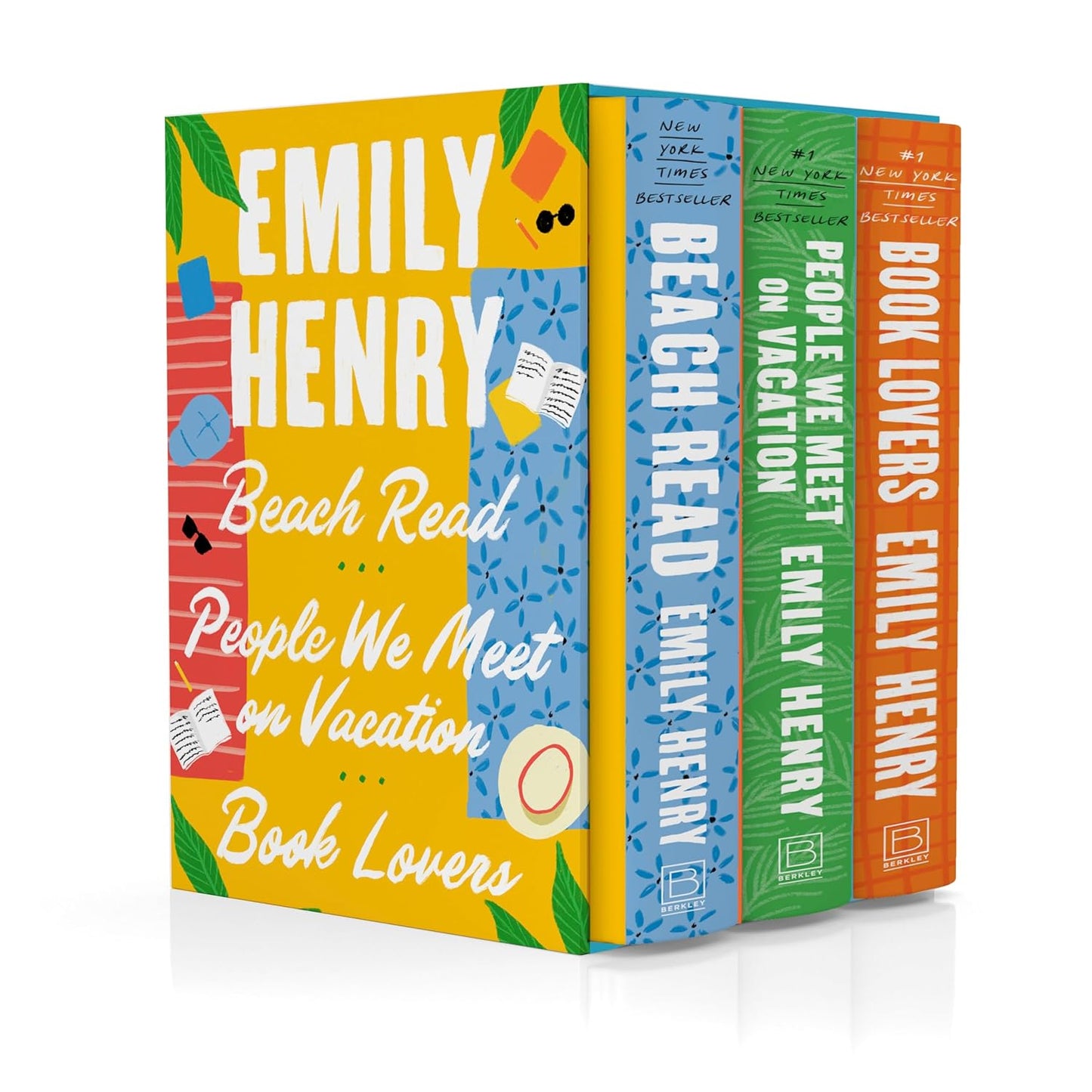 Book Lovers, Beach Read, People We Meet on Vacation by Emily Henry (Paperback COMBO)