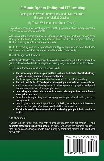 10-Minute Options Trading and ETF Investing - BooksAdora