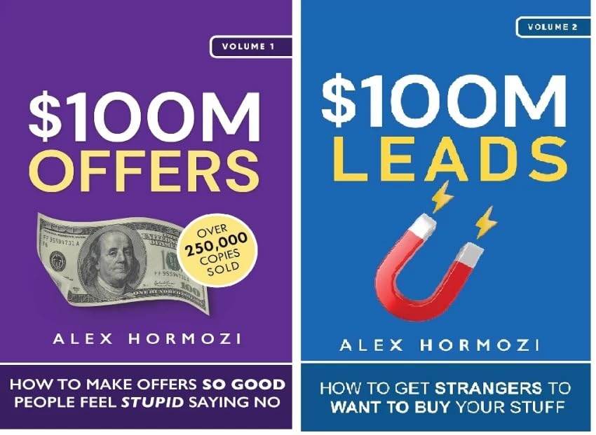 100 Million Offers + 100 Million Leads paperback combo - BooksAdora