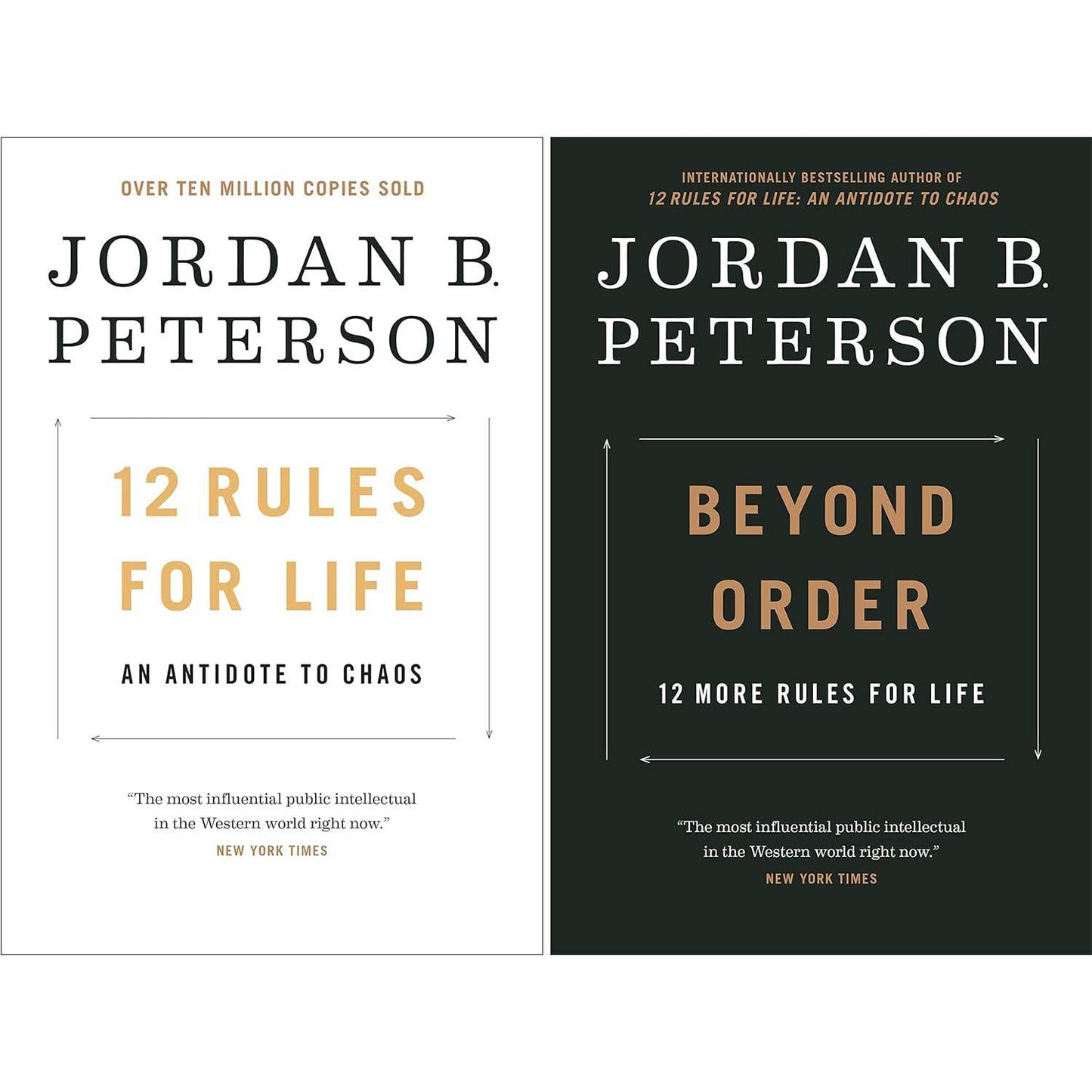BEYOND ORDER AND 12 RULES FOR LIFE By Jordan B. Peterson (COMBO) - BooksAdora