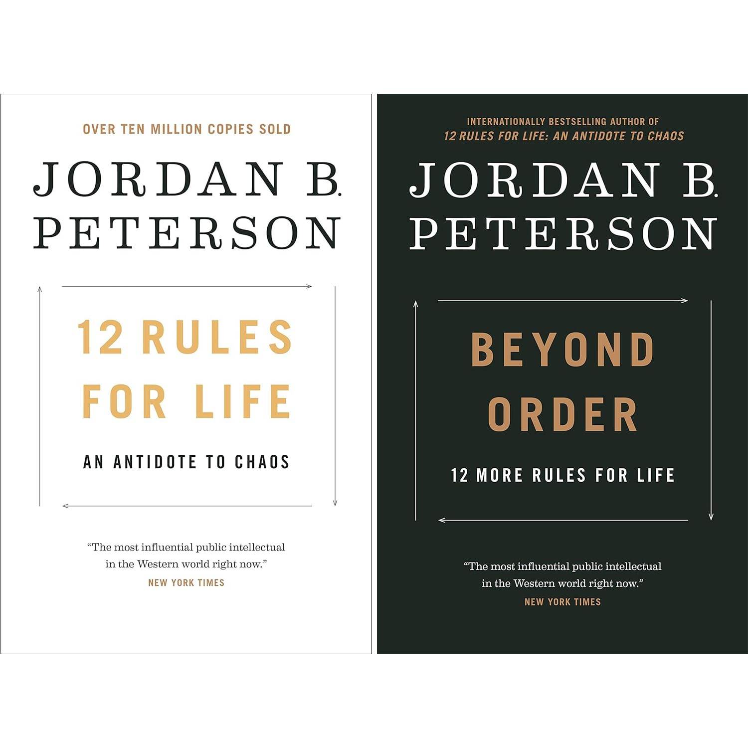 BEYOND ORDER AND 12 RULES FOR LIFE By Jordan B. Peterson (COMBO) - BooksAdora