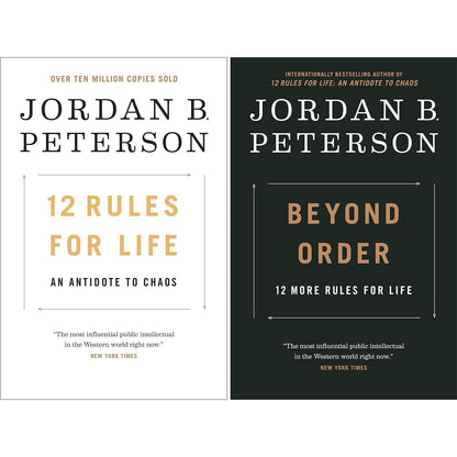 BEYOND ORDER AND 12 RULES FOR LIFE By Jordan B. Peterson (COMBO) - BooksAdora