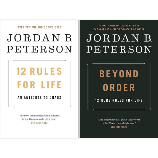 BEYOND ORDER AND 12 RULES FOR LIFE By Jordan B. Peterson (COMBO) - BooksAdora