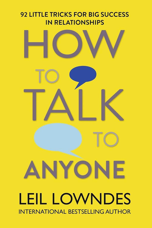 How to Talk to Anyone (paperback) - Leil Lowndes - BooksAdora