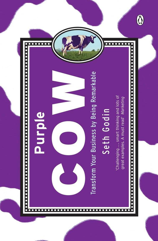 Purple Cow by Seth Godin - BooksAdora