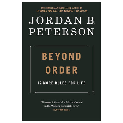 BEYOND ORDER AND 12 RULES FOR LIFE By Jordan B. Peterson (COMBO) - BooksAdora