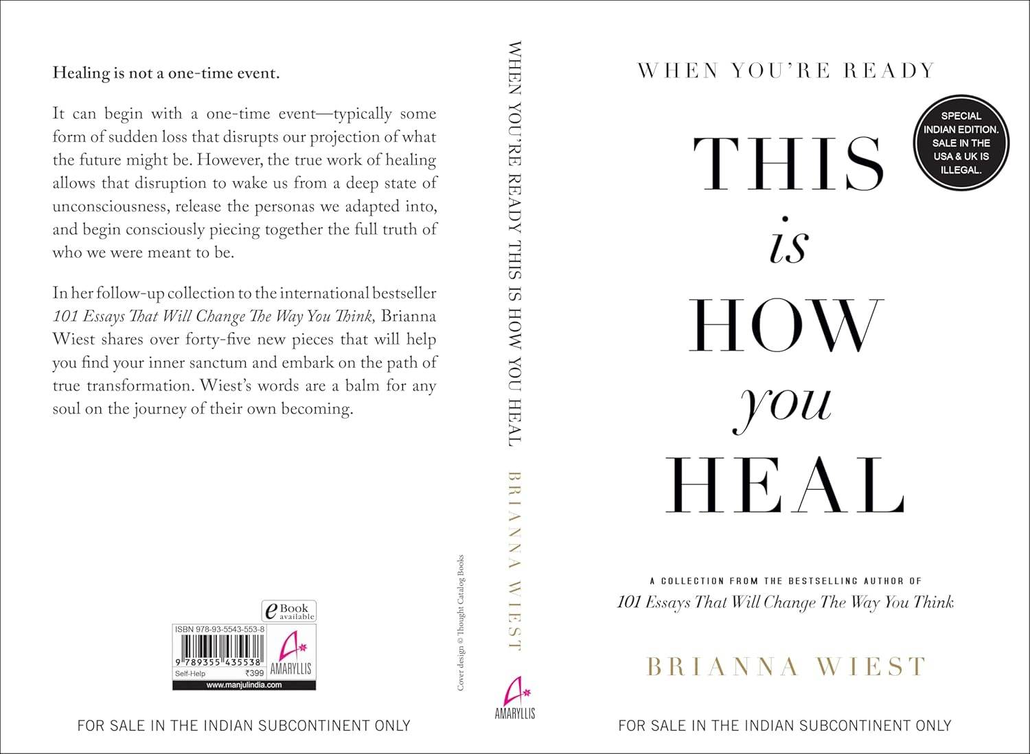 When You're Ready, This is How You Heal by Brianna Wiest - BooksAdora