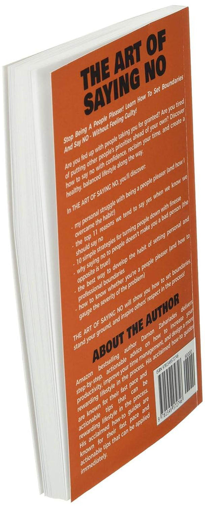 The Art Of Saying NO by Damon Zahariades - BooksAdora