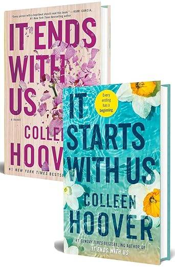 IT ENDS WITH US + IT STARTS WITH US (Combo) By Colleen Hoover - BooksAdora