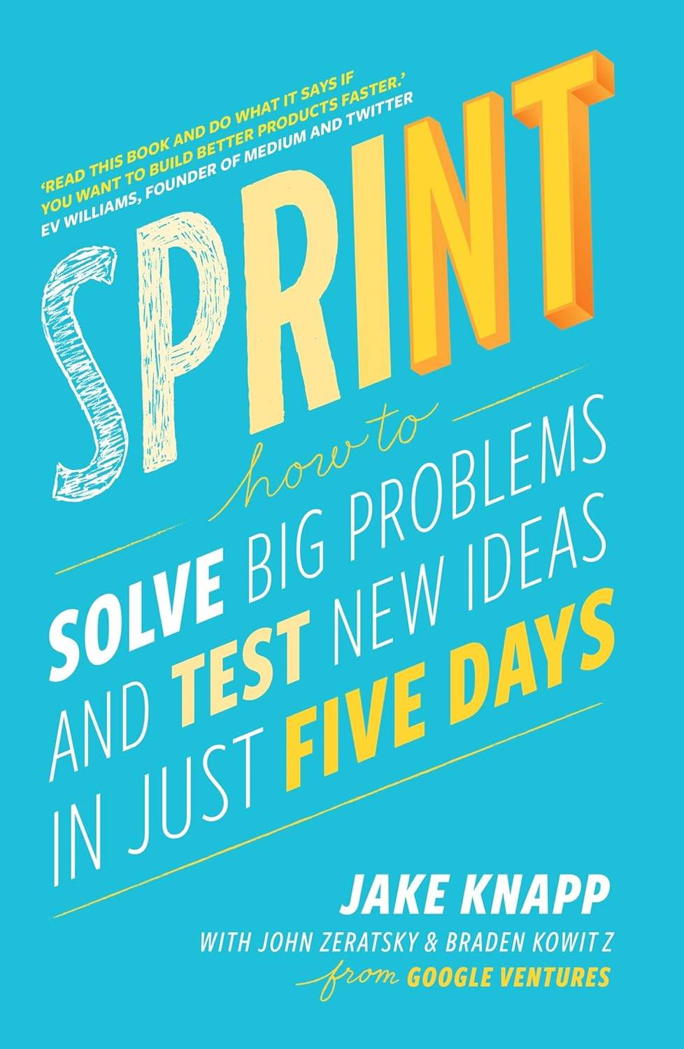 Sprint by Jake Knapp,John Zeratsky,Braden Kowitz - BooksAdora
