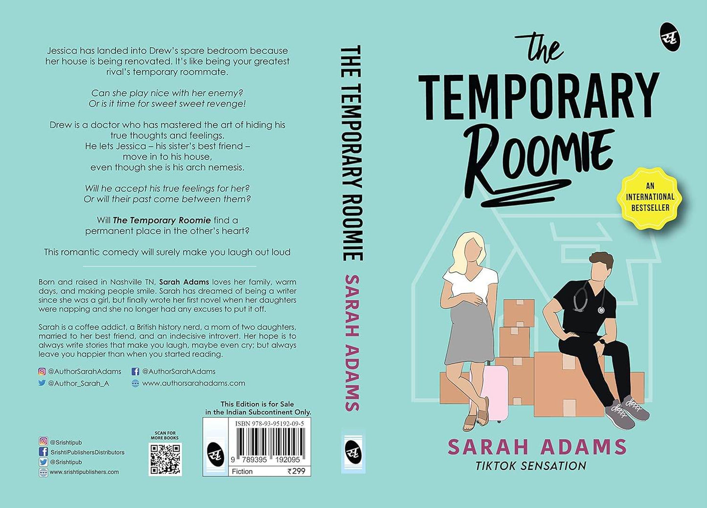 The Temporary Roomie: A bestselling Romantic Comedy By Sarah Adams - BooksAdora