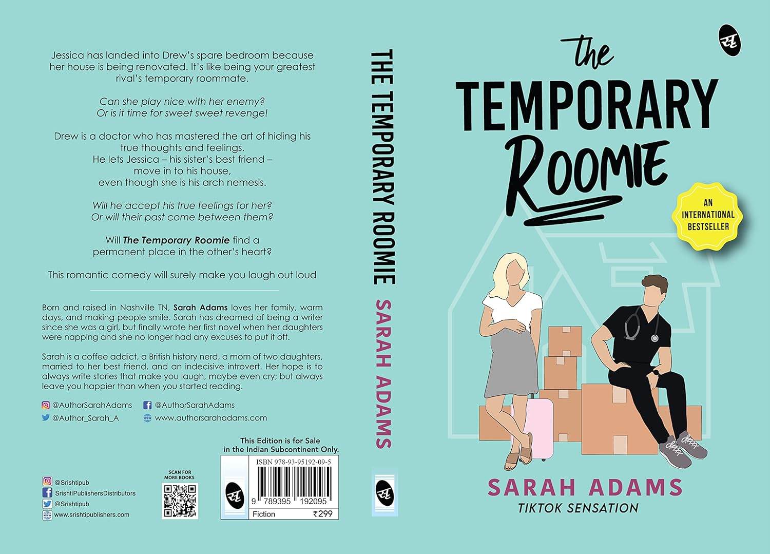 The Temporary Roomie: A bestselling Romantic Comedy By Sarah Adams - BooksAdora