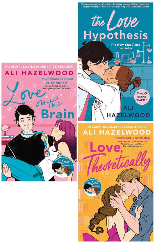 Love Theoretically & THE LOVE HYPOTHESIS & LOVE ON THE BRAIN (Combo) By by Ali Hazelwood - BooksAdora