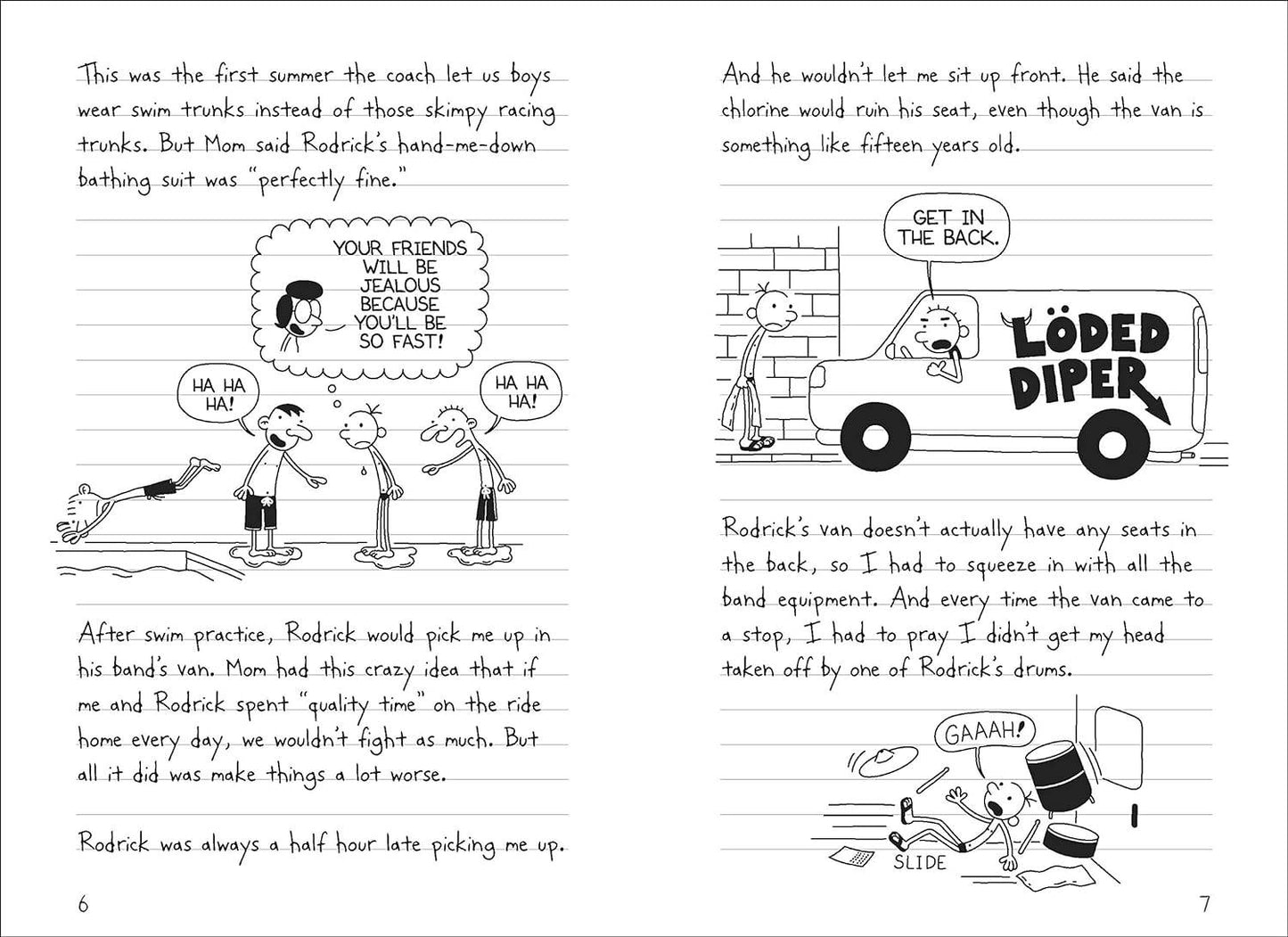 Diary of a Wimpy Kid: Rodrick Rules (Book 2) by Jeff Kinney - BooksAdora
