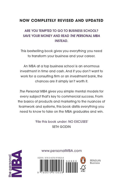 The Personal MBA By Josh Kaufman - BooksAdora