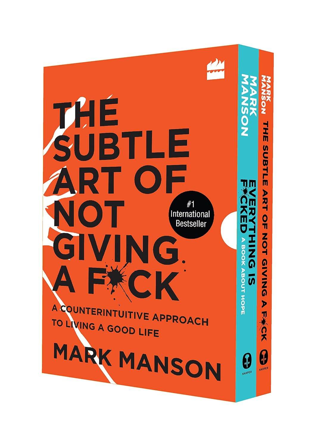 Everything is Fucked & The Subtle Art of Not Giving A Fuck (Combo) by Mark Manson - BooksAdora