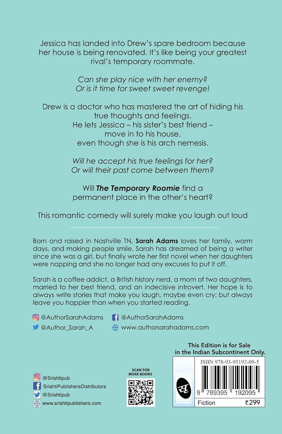 The Temporary Roomie: A bestselling Romantic Comedy By Sarah Adams - BooksAdora