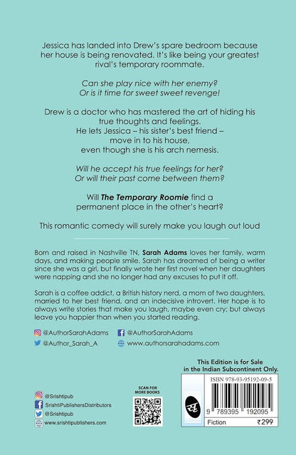 The Temporary Roomie: A bestselling Romantic Comedy By Sarah Adams - BooksAdora