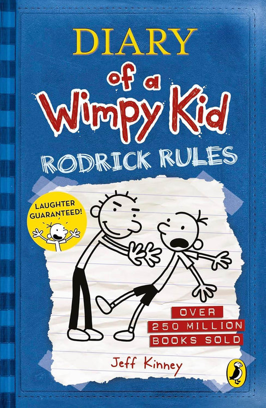 Diary of a Wimpy Kid: Rodrick Rules (Book 2) by Jeff Kinney - BooksAdora