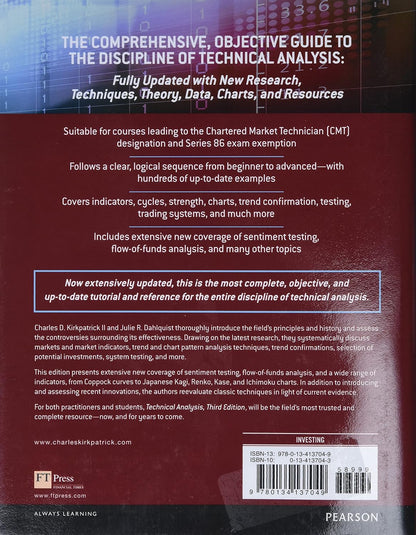 Technical Analysis: The Complete Resource for Financial Market Technicians by Charles D. Kirkpatrick II &, Julie R. Dahlquist