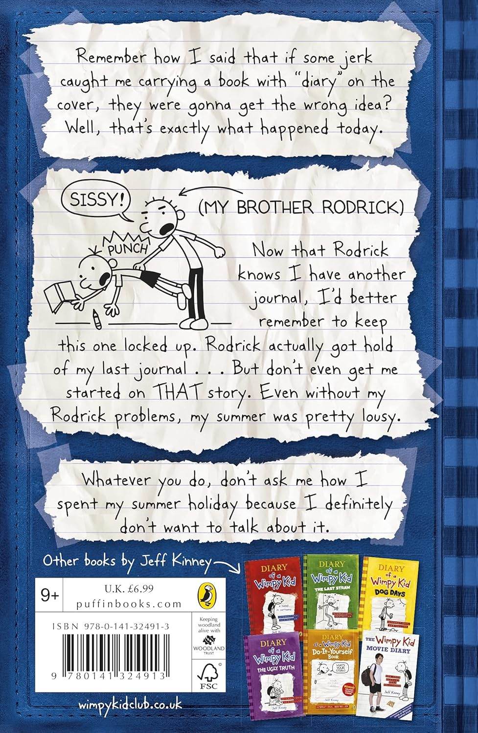 Diary of a Wimpy Kid: Rodrick Rules (Book 2) by Jeff Kinney - BooksAdora