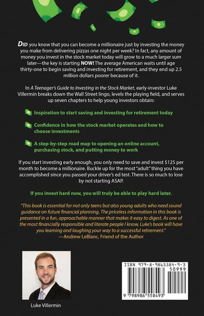A Teenager's Guide to Investing in the Stock Market by Luke Villermin - BooksAdora