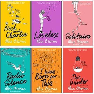 Alice Oseman Collection 6 Books Set (Solitaire, Loveless, This Winter, Radio Silence, Nick and Charlie, I Was Born for This) - BooksAdora