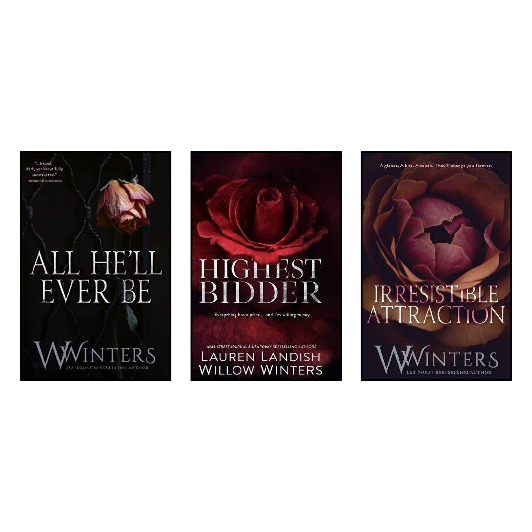 All He'll Ever Be + Irresistible Attraction + Not My Heart to Break : Merciless World Series (3 book Combo) - BooksAdora