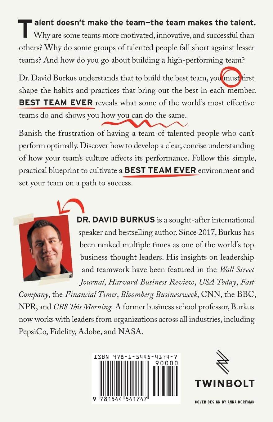 Best Team Ever: The Surprising Science of High-Performing Teams - BooksAdora