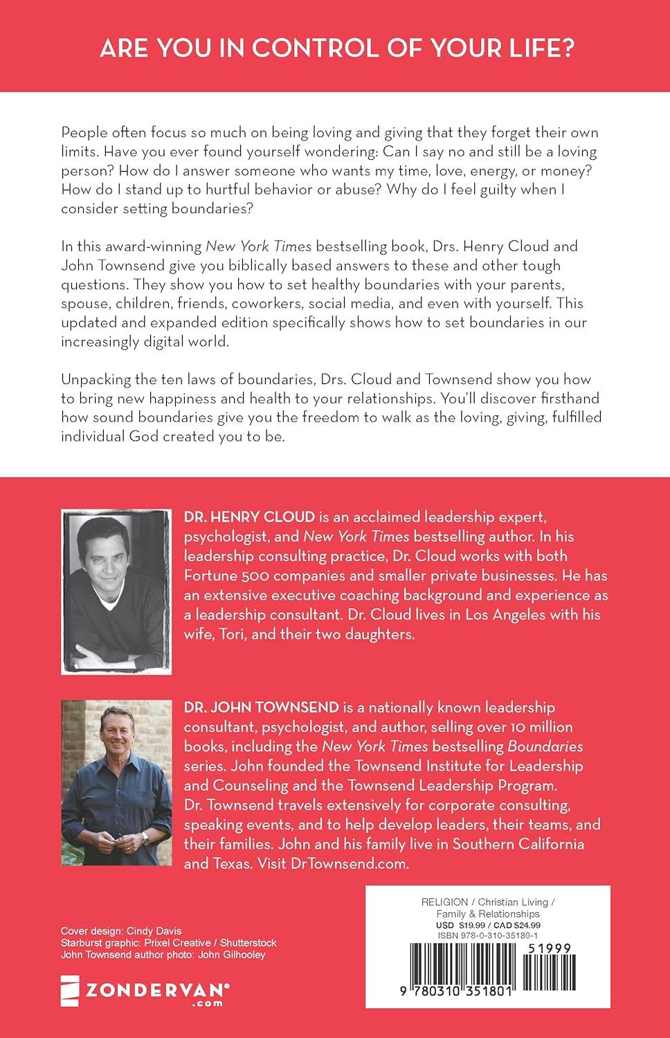 Boundaries Updated and Expanded Edition by Henry Cloud, John Townsend - BooksAdora