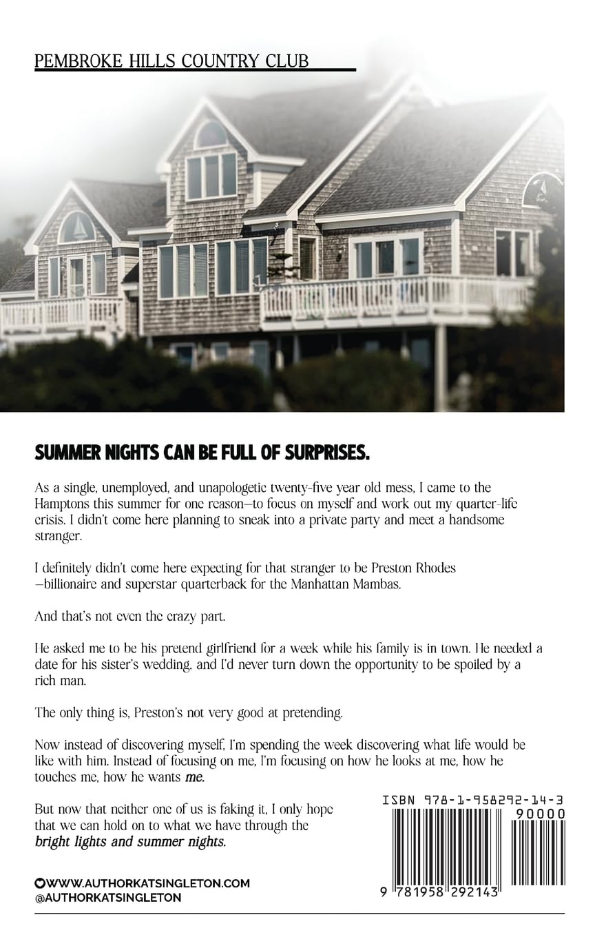 Bright Lights and Summer Nights Paperback – Import, 20 June 2024
by Kat Singleton (Author)  -  - BooksAdora - #tag1#