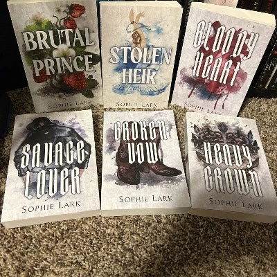 Brutal Birthright Series: Brutal Prince + Stolen Heir + Savage Lover + Bloody Heart + Broken Vow + Heavy Crown ( Combo ) - BooksAdora
