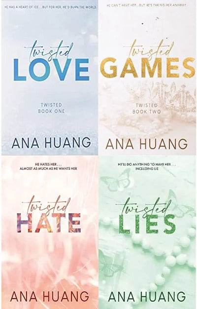 TWISTED HATE + TWISTED LOVE + TWISTED GAMES + TWISTED LIES By Ana Huang (Combo) - BooksAdora