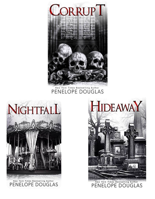 Corrupt + Nightfall + Hideaway (Devil's Night) by Penelope Douglas - BooksAdora