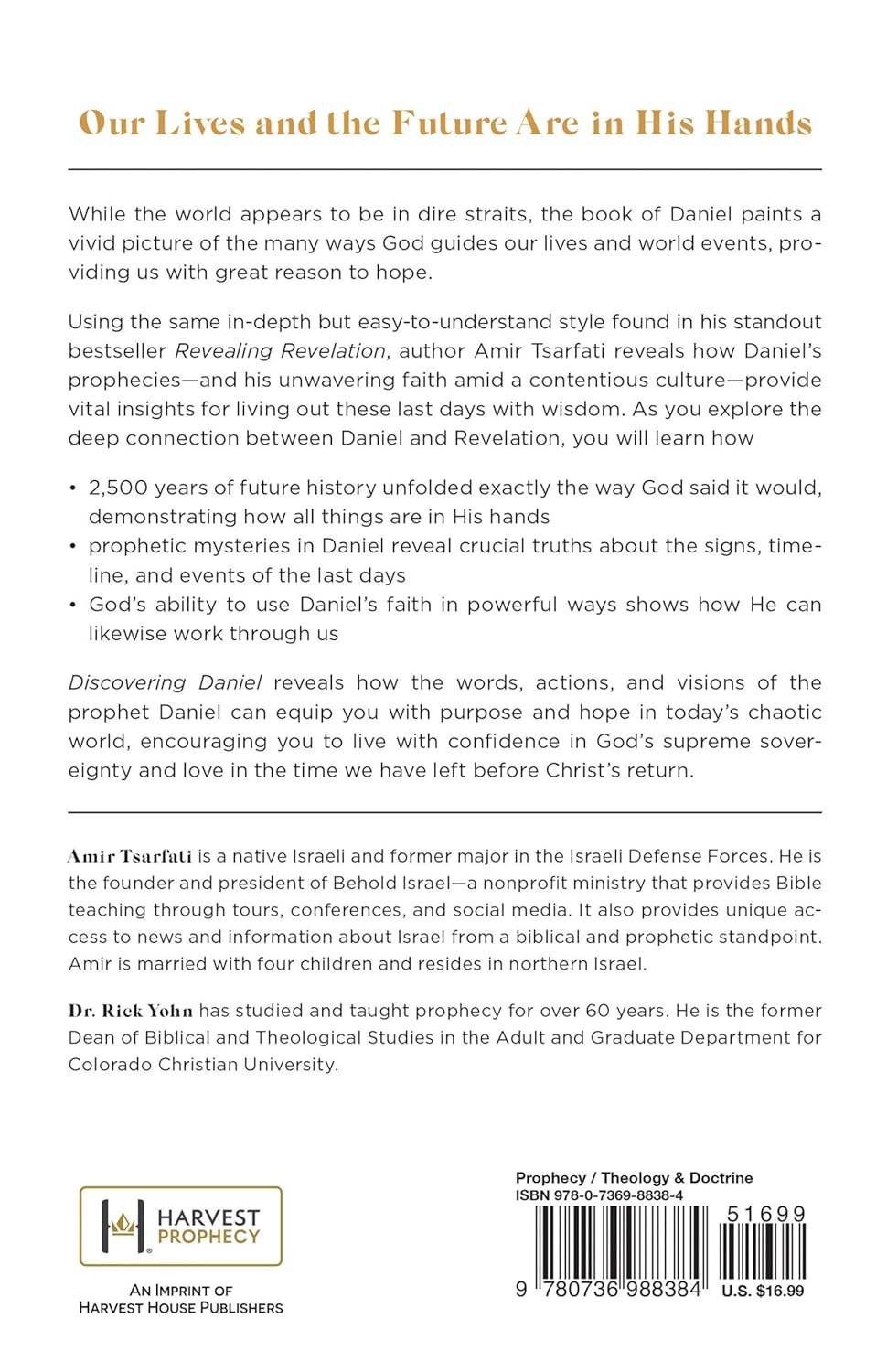 Discovering Daniel by Amir Tsarfati - BooksAdora