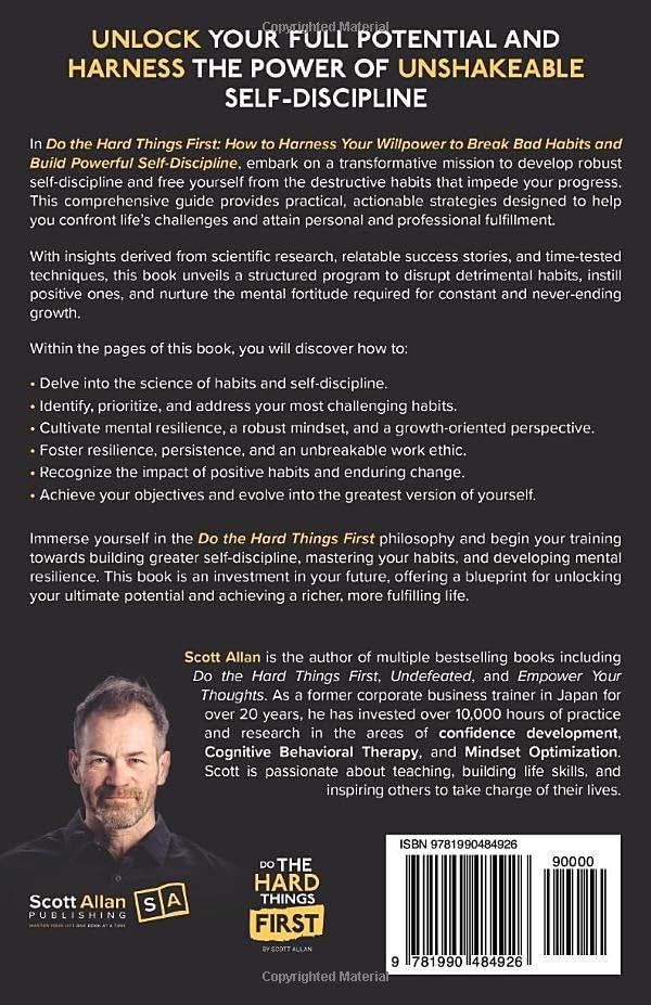 Do the Hard Things First by Scott Allan - BooksAdora