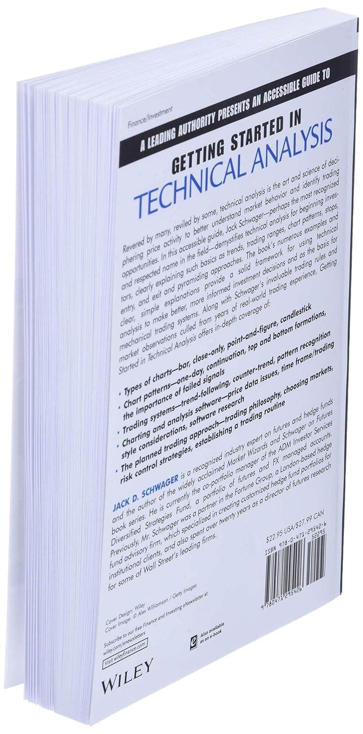 Getting Started in Technical Analysis by Jack D. Schwager (Author) - BooksAdora