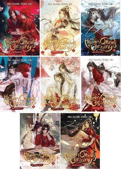 Heaven Official's Blessing (Combo) (Vol. 1 to Vol. 8) - BooksAdora