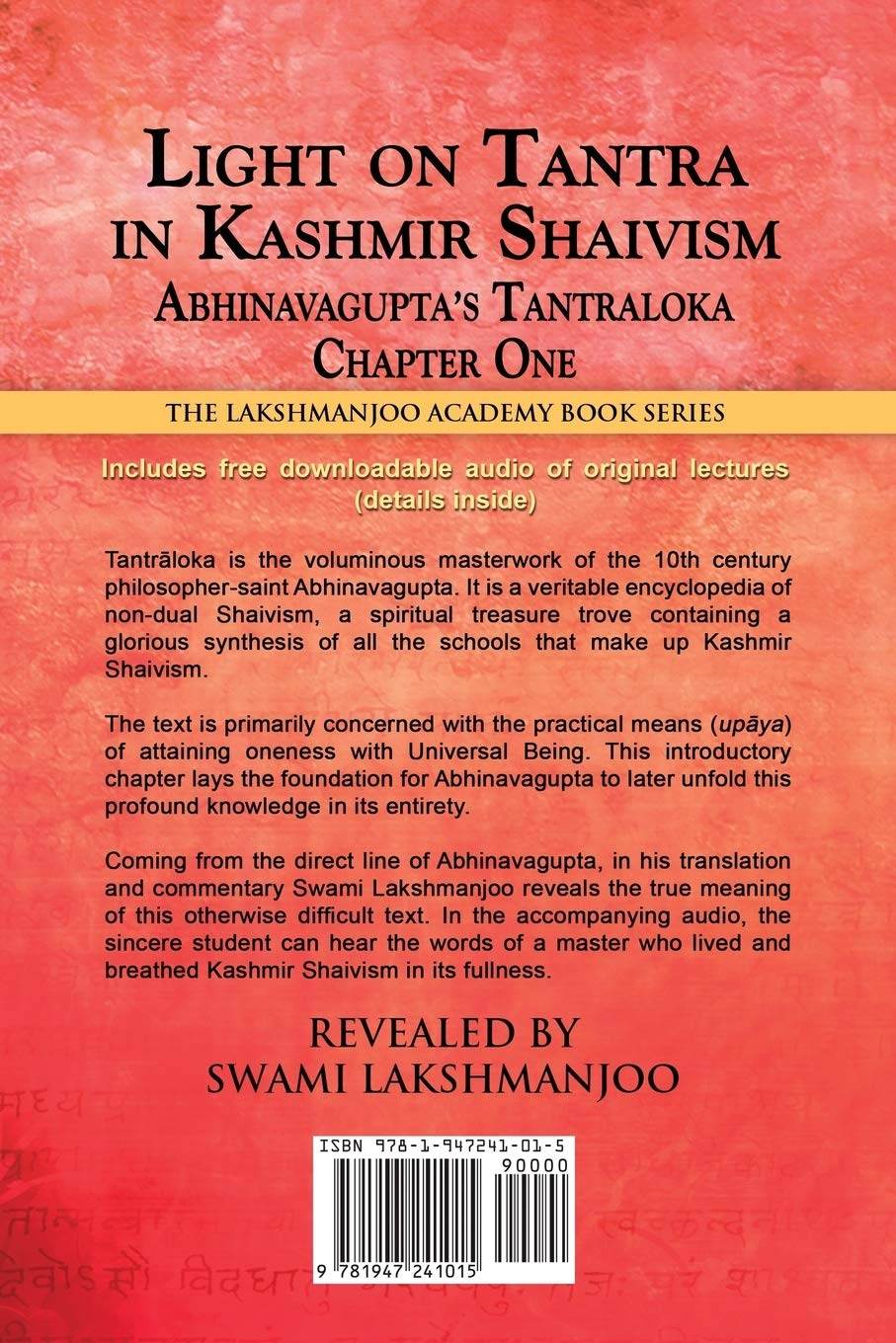 Light on Tantra in Kashmir Shaivism by Swami Lakshmanjoo - BooksAdora