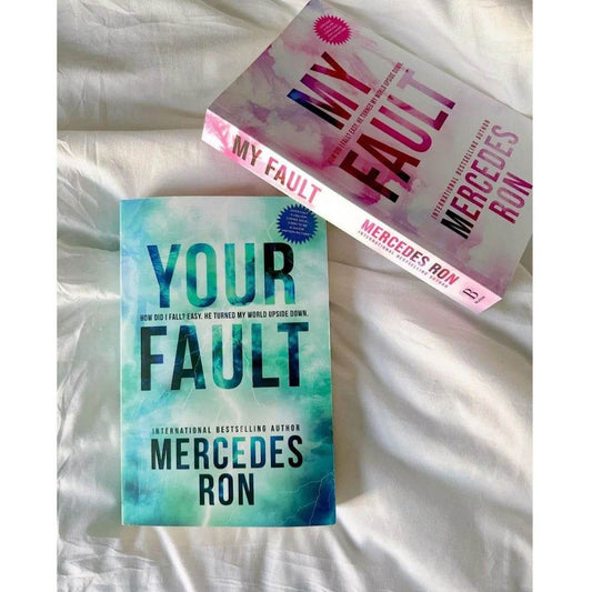 My Fault + Your Fault (Culpable) (Paperback Combo) by Mercedes Ron - BooksAdora