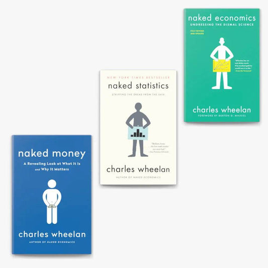 Naked Series Combo 3 Books (Naked Statistics + Naked Economics + Naked Money) - BooksAdora