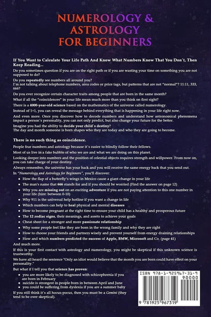 Numerology and Astrology for Beginners by Crystal Hathaway - BooksAdora