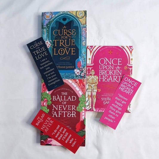 One Upon a Broken Heart + The Ballad of Never After + A Curse For True Love (Combo) - BooksAdora