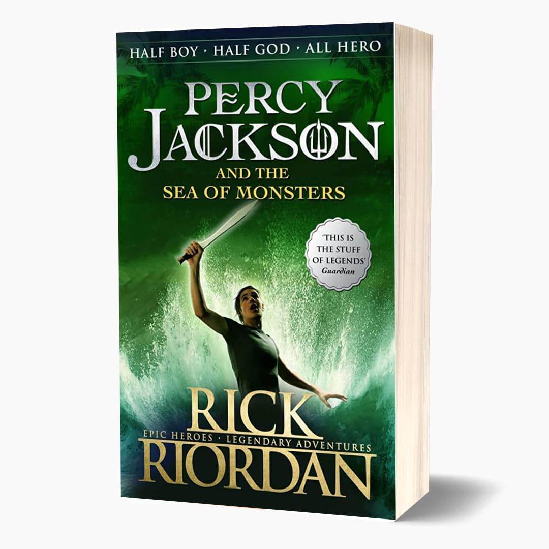 Percy Jackson and the Sea of Monsters by Rick Riordan - BooksAdora