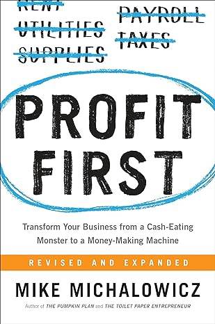 Profit First Mike Michalowicz - BooksAdora