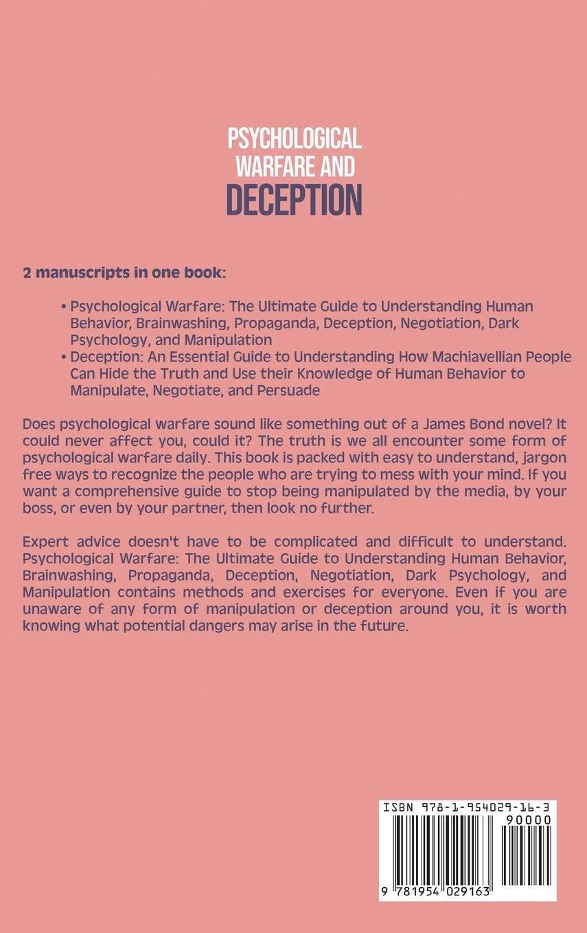 Psychological Warfare and Deception - BooksAdora