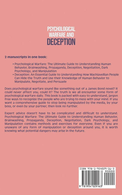 Psychological Warfare and Deception - BooksAdora