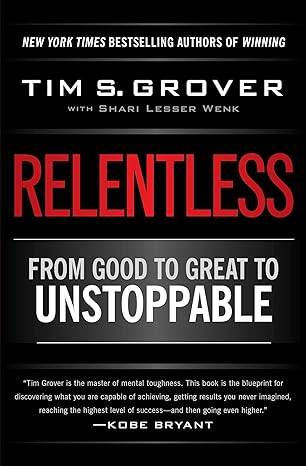 Scribner Relentless by Tim S. Grover, Shari Wenk - BooksAdora