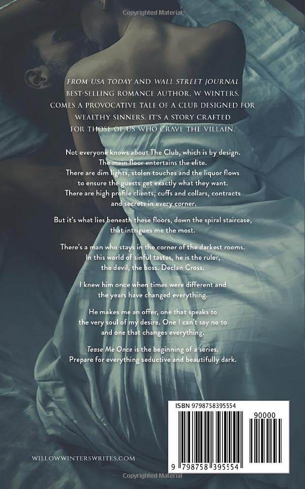 Tease Me Once by W. Winters - BooksAdora