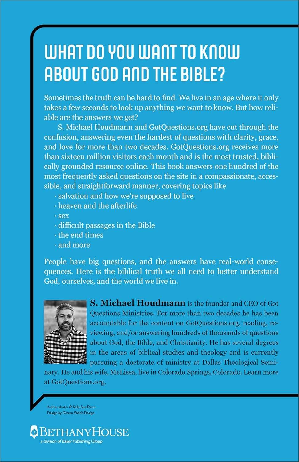 The 100 Most Asked Questions about God and the Bible [Paperback] By Houdmann, S. Michael - BooksAdora